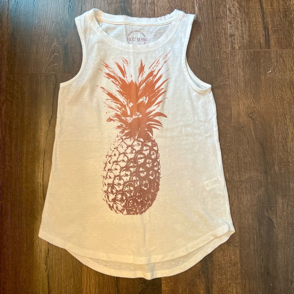 Lucky brand pineapple tank